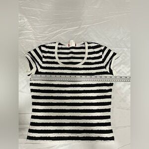 Vintage Black & White Esprit Top‎